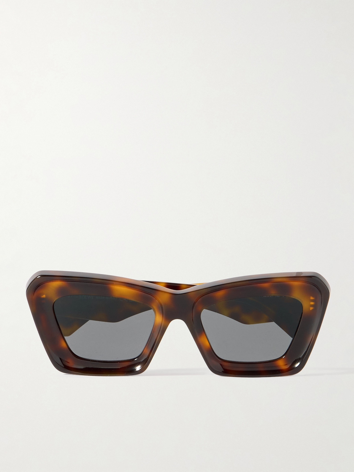 Loewe Cat-eye Tortoiseshell Acetate Sunglasses In Brown