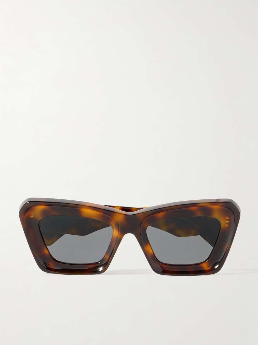 Loewe Cat-eye Tortoiseshell Acetate Sunglasses