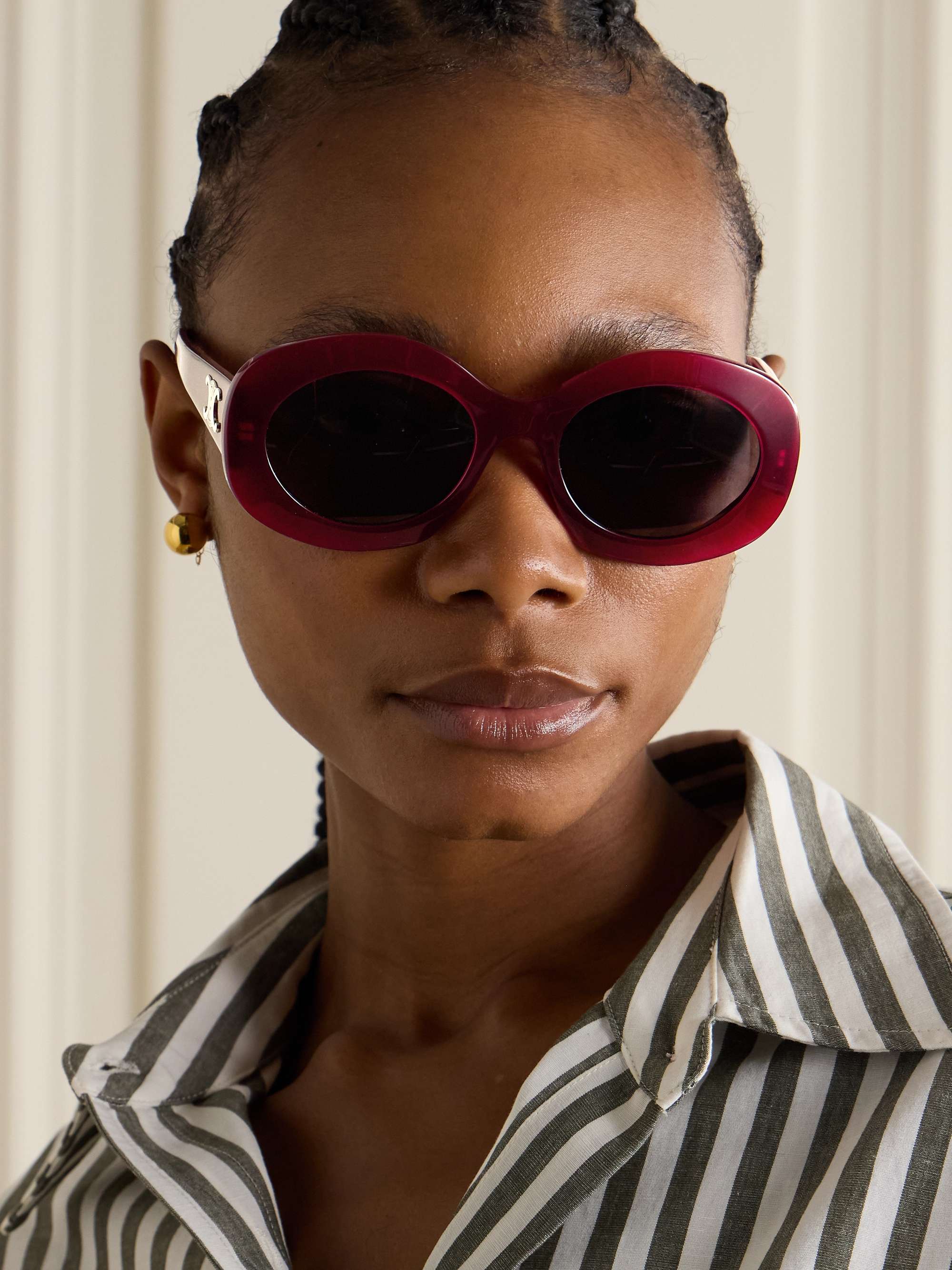Celine oversized round sunglasses store