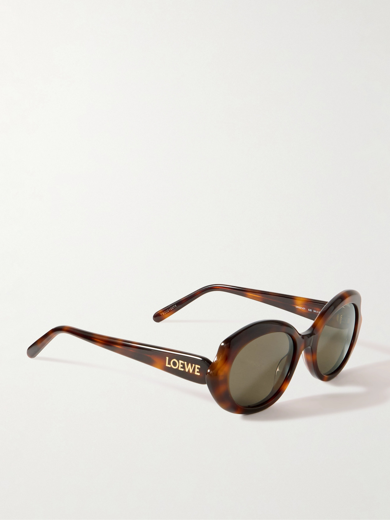Loewe Slim Sunglasses In Tortoiseshell