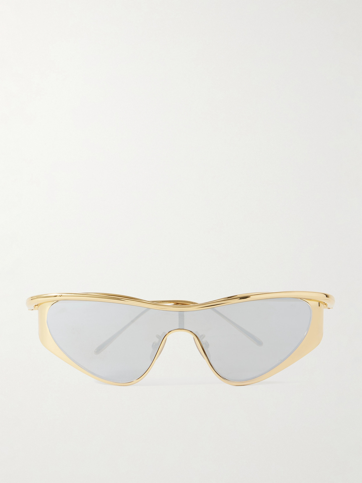 Loewe Cat-eye Gold-tone Sunglasses