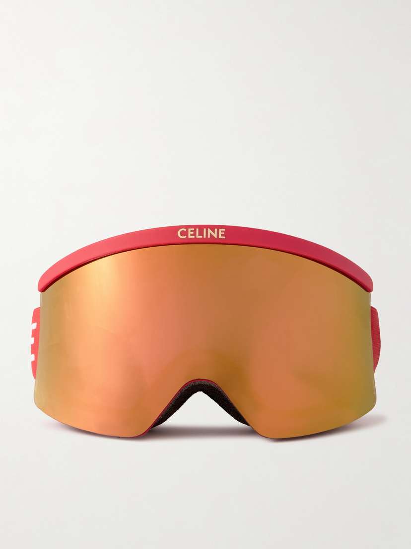 CELINE Eyewear Mirrored Ski Goggles