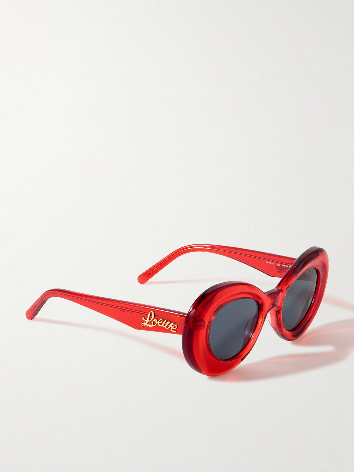 Loewe Wing Sunglasses In Red