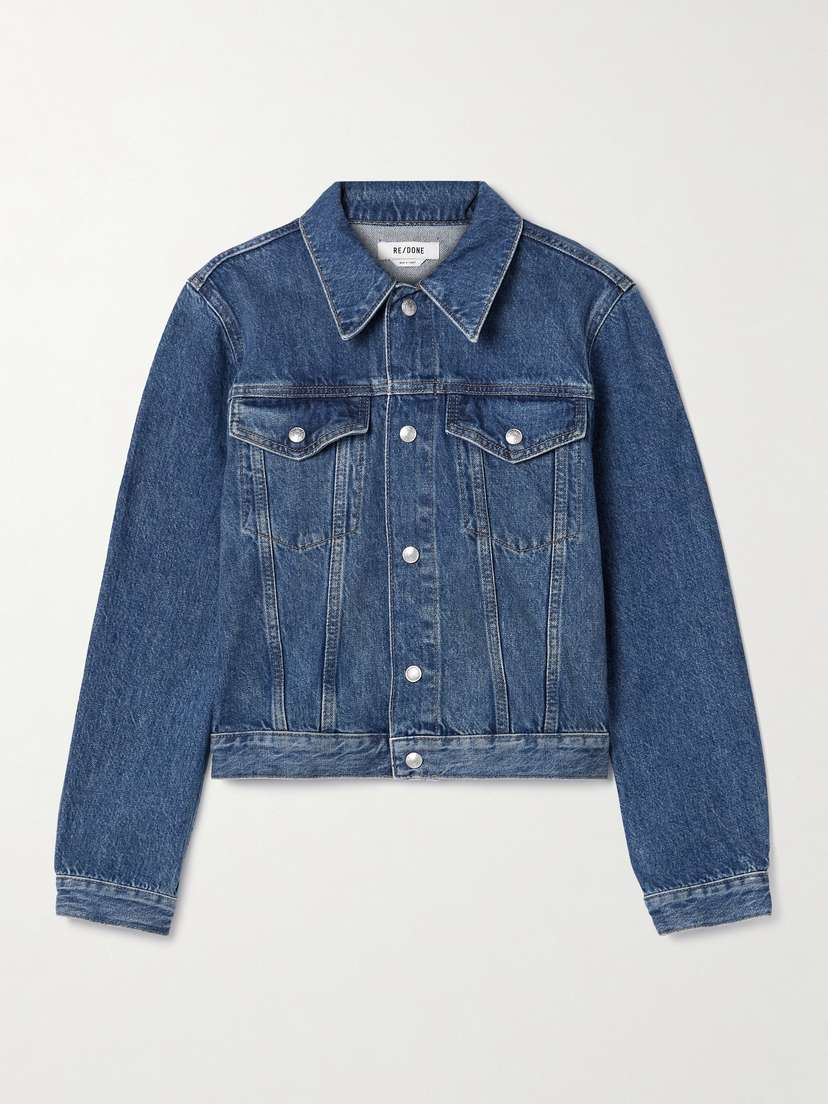RE/DONE Baby Trucker Denim Jacket