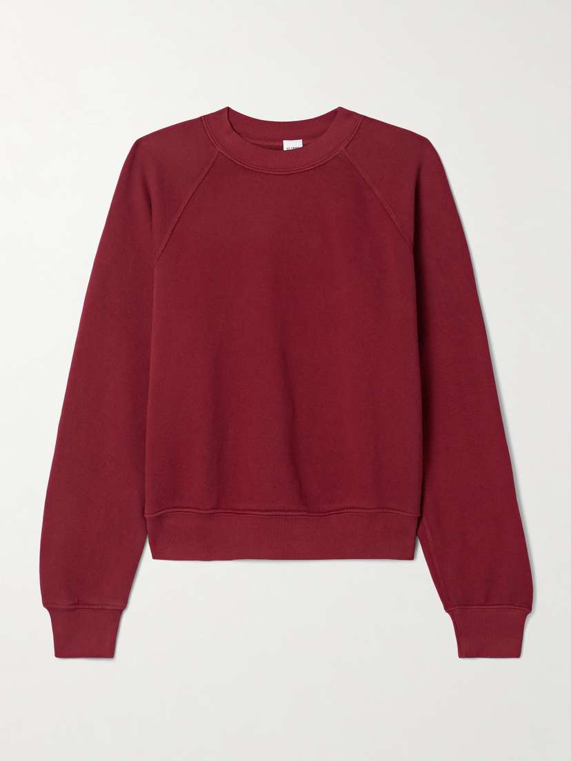 RE/DONE Cotton-jersey Sweatshirt