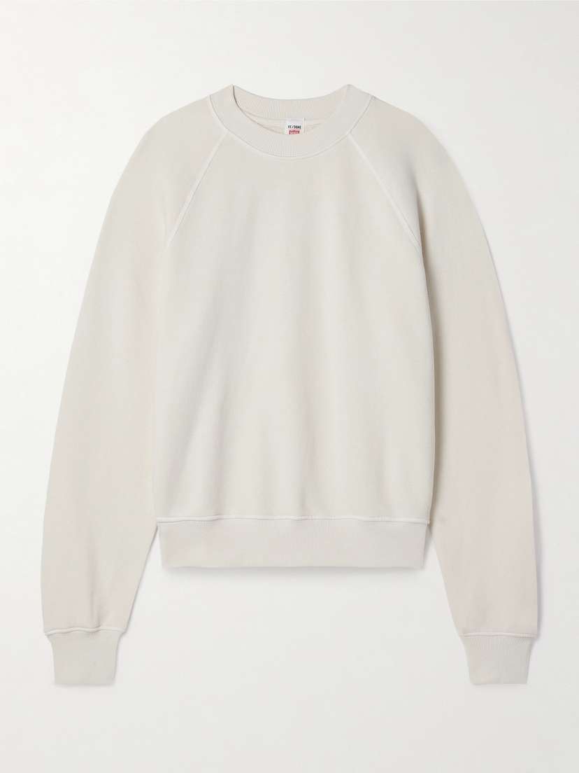 RE/DONE Cotton-jersey Sweatshirt