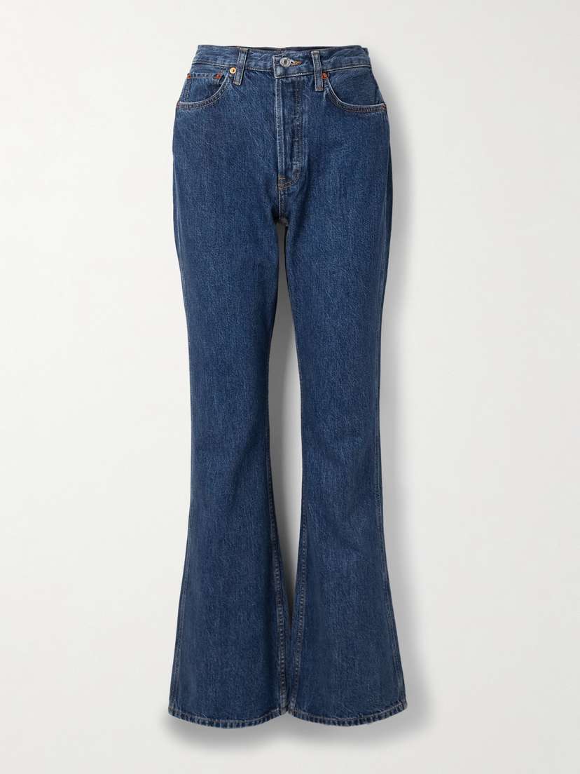 RE/DONE The Riding Jean High-rise Flared Jeans