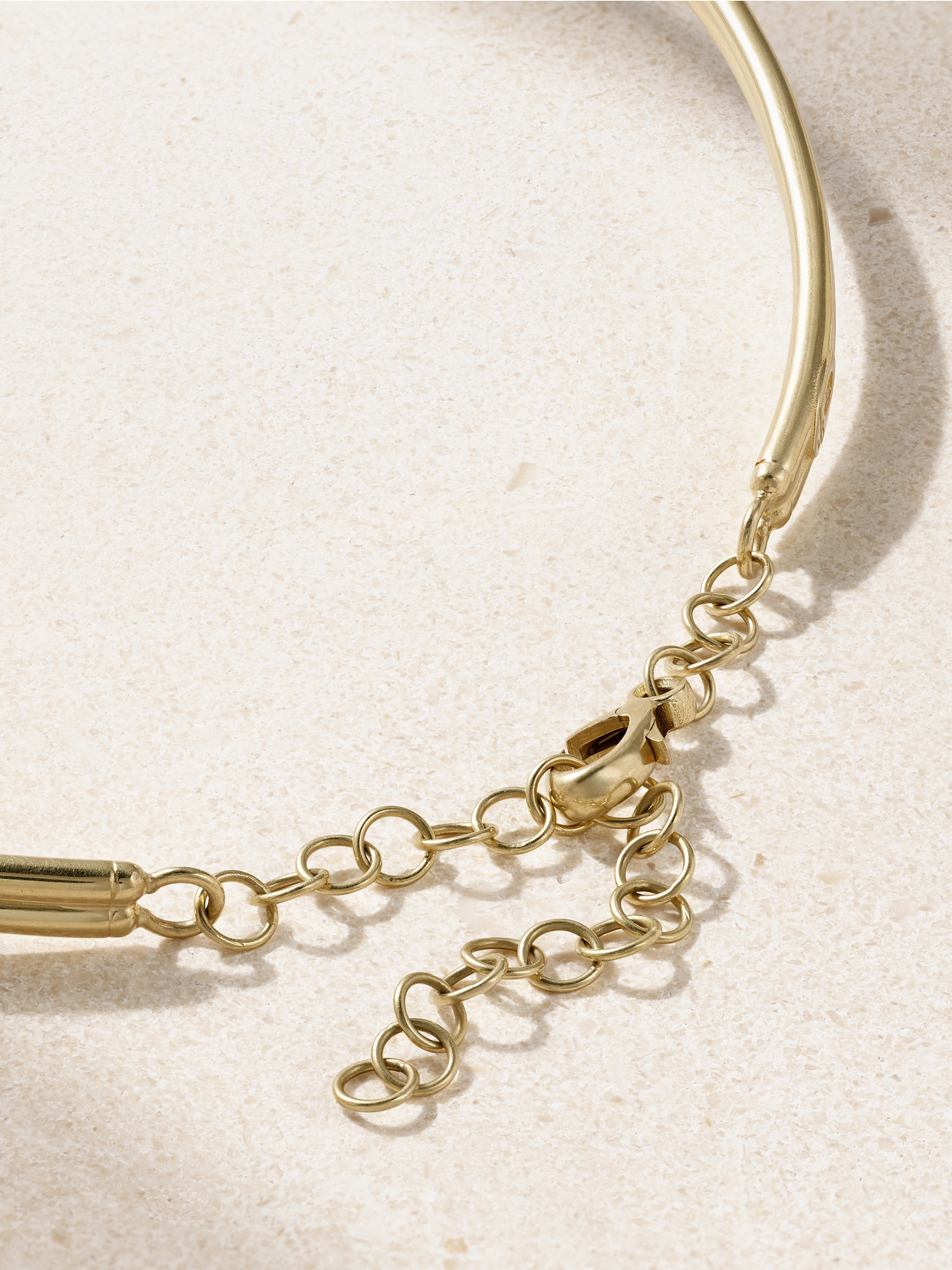 Jenna Blake Nautical 18-karat Gold Diamond Choker In Gold