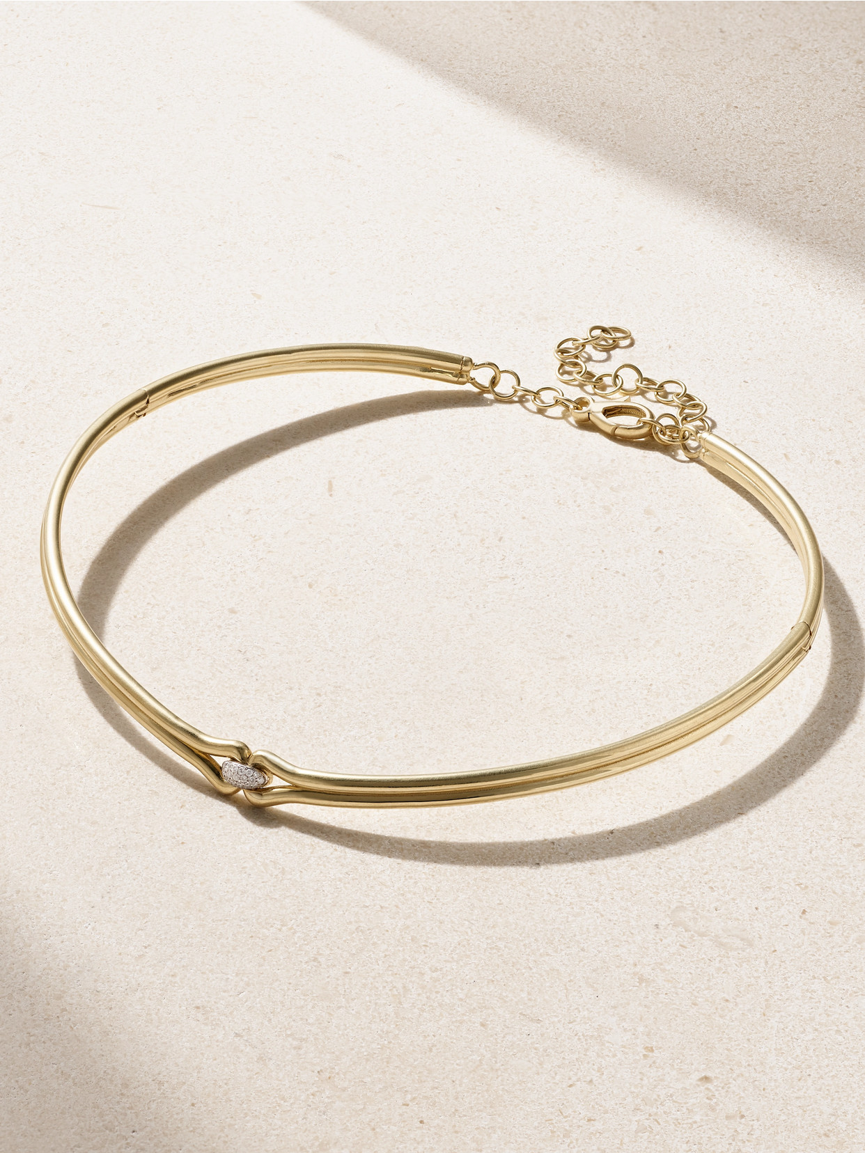 Jenna Blake Nautical 18-karat Gold Diamond Choker