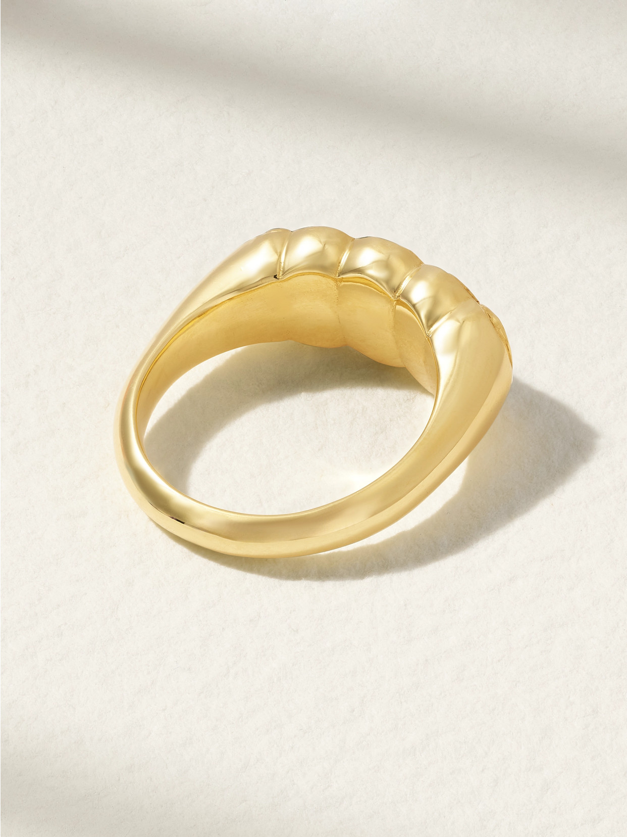 Jenna Blake New Victorian 18-karat Gold Sapphire Ring In Gold