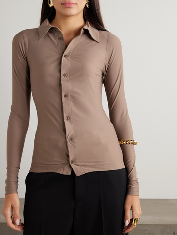 Balenciaga Stretch-twill shirt