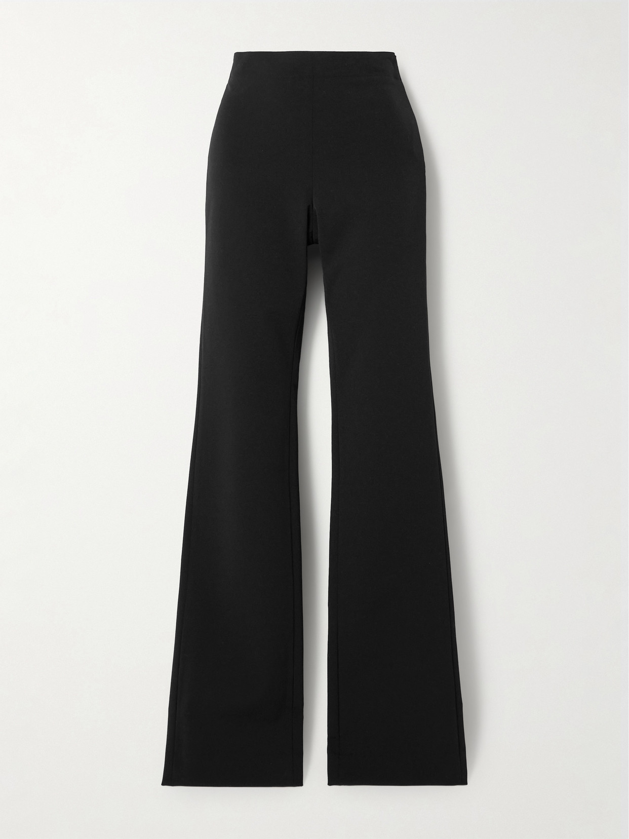 Balenciaga - Stretch-twill Flared Pants - Black
