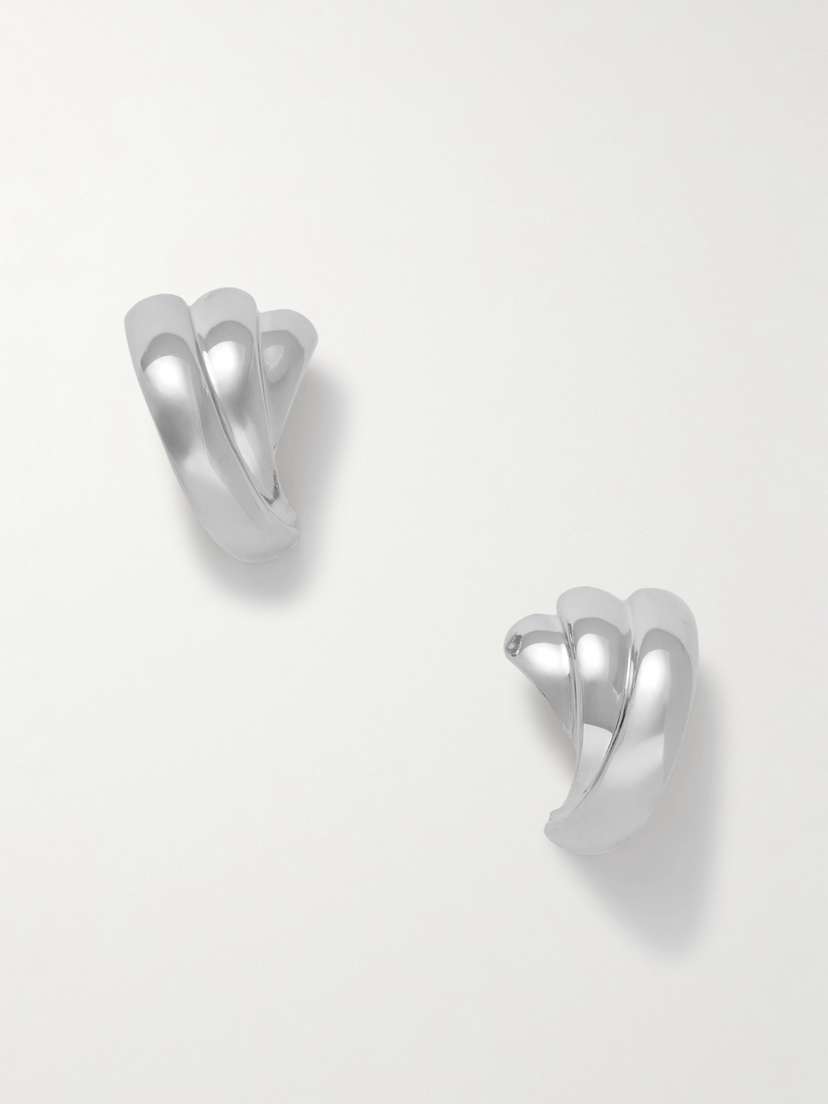 LIÉ STUDIO The Magda Silver-tone Earrings