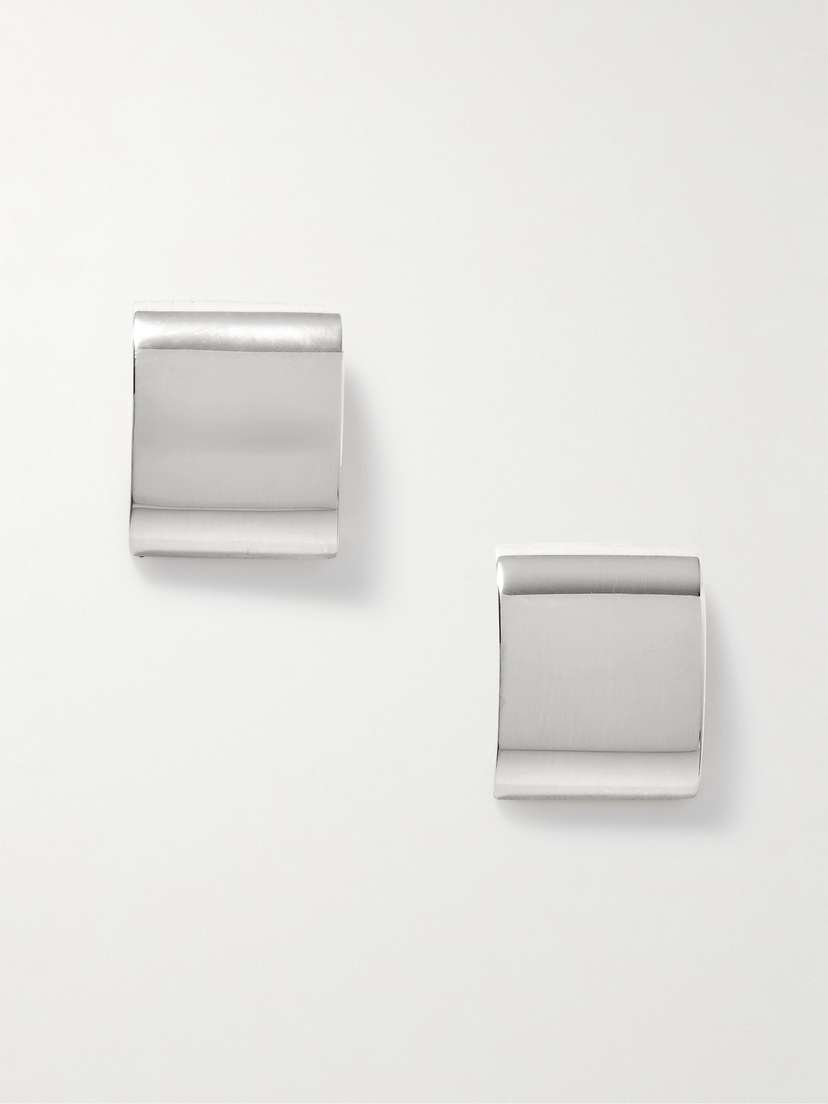 LIÉ STUDIO The Sonya Silver Earrings