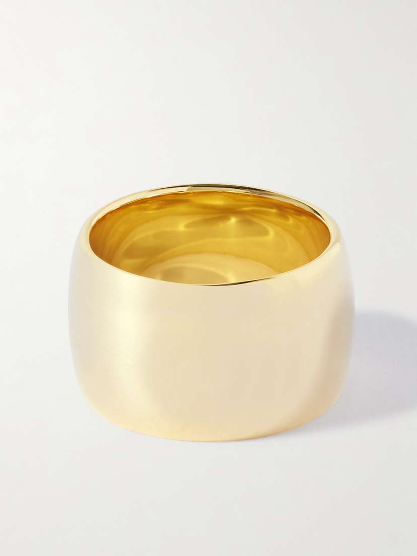 LIÉ STUDIO The Sandra Gold Vermeil Ring