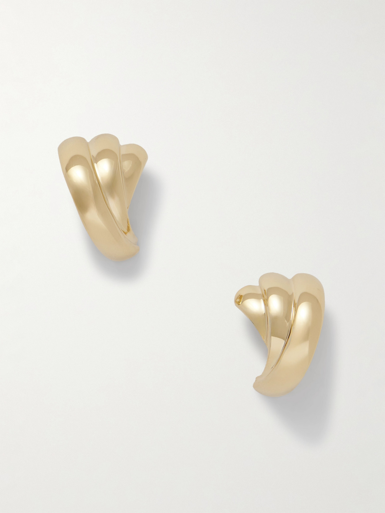 Lie Studio The Magda Gold-tone Earrings