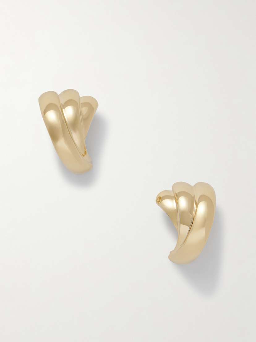 LIÉ STUDIO The Magda Gold-tone Earrings | Thumbnail 4 LIÉ STUDIO The Magda Gold-tone Earrings | Thumbnail 4
