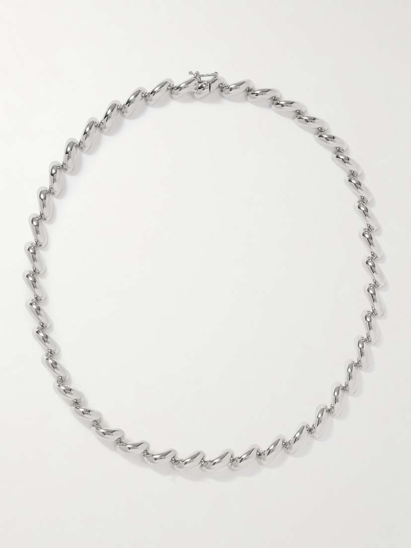 LIÉ STUDIO The Edith Silver-tone Necklace