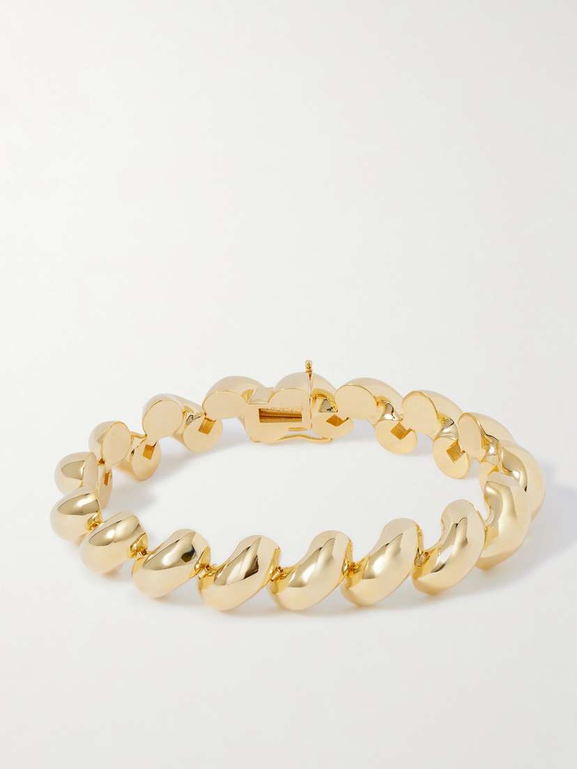 LIÉ STUDIO The Edith Gold-tone Bracelet