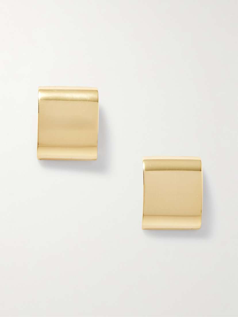 LIÉ STUDIO The Sonya Gold-plated Earrings