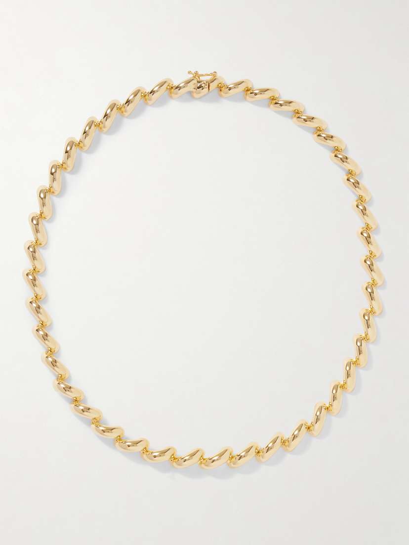 LIÉ STUDIO The Edith Gold-tone Necklace