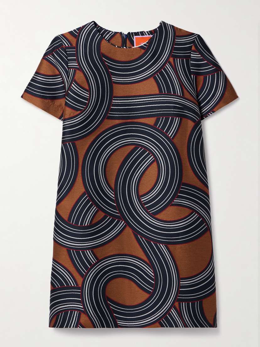 La DoubleJ Icon Jacquard Mini Dress