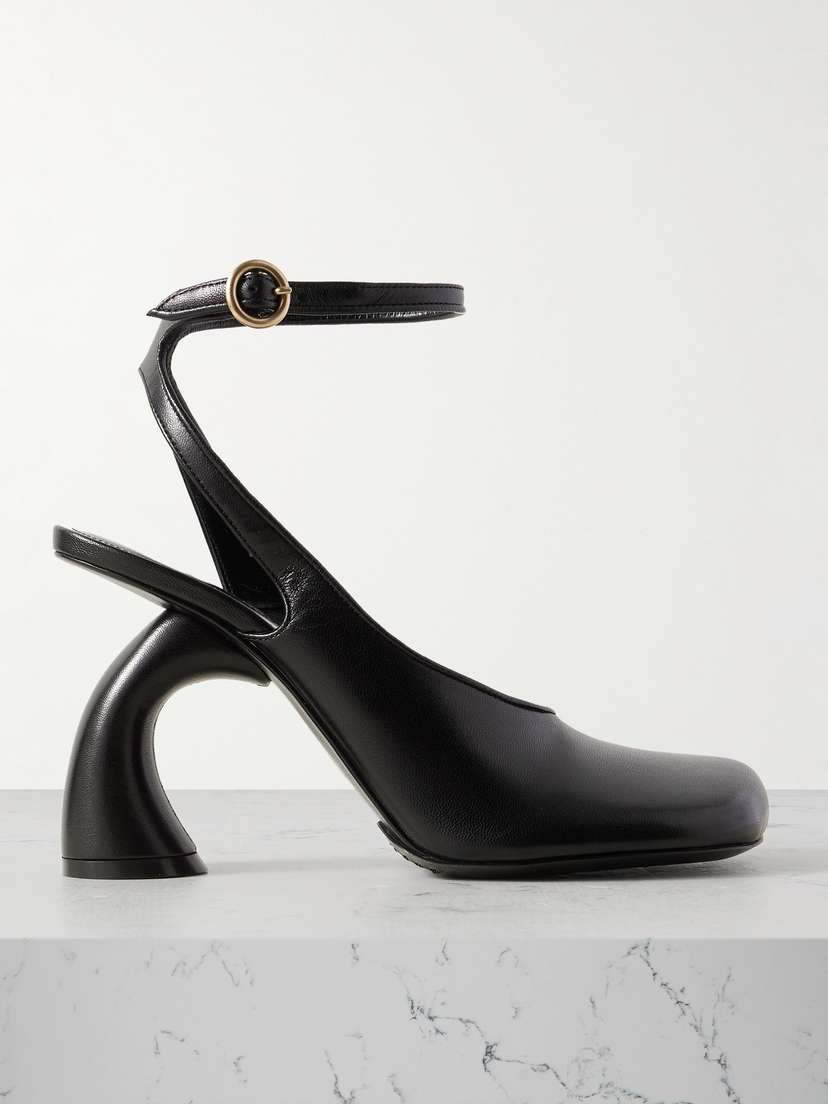 Dries Van Noten Cutout Leather Pumps