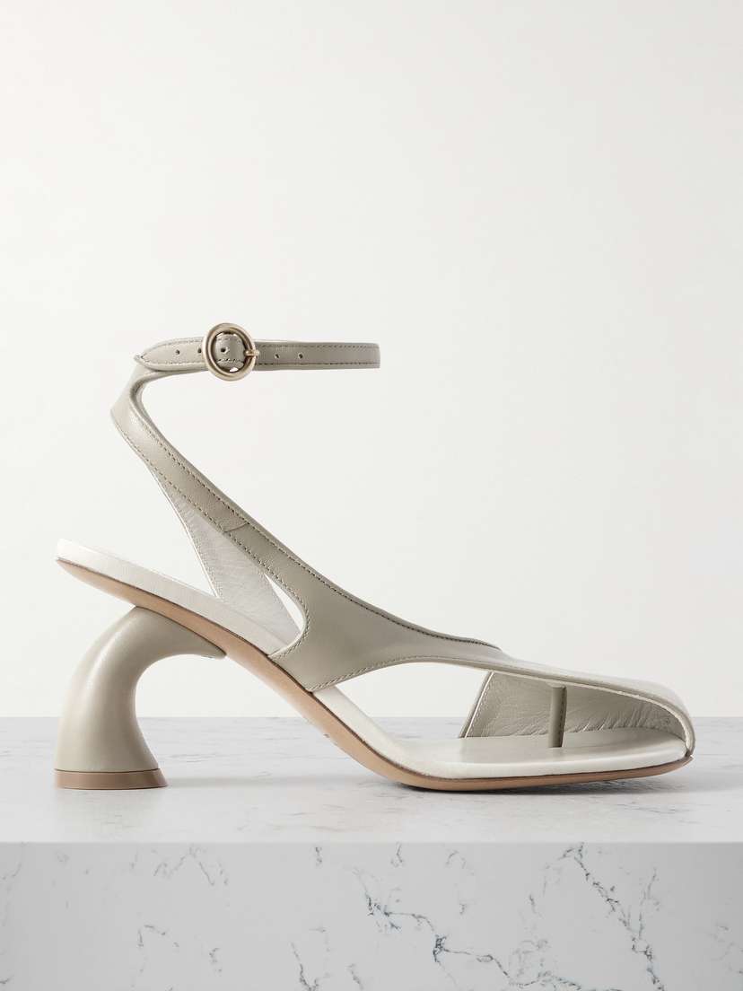 Dries Van Noten Cutout Leather Pumps