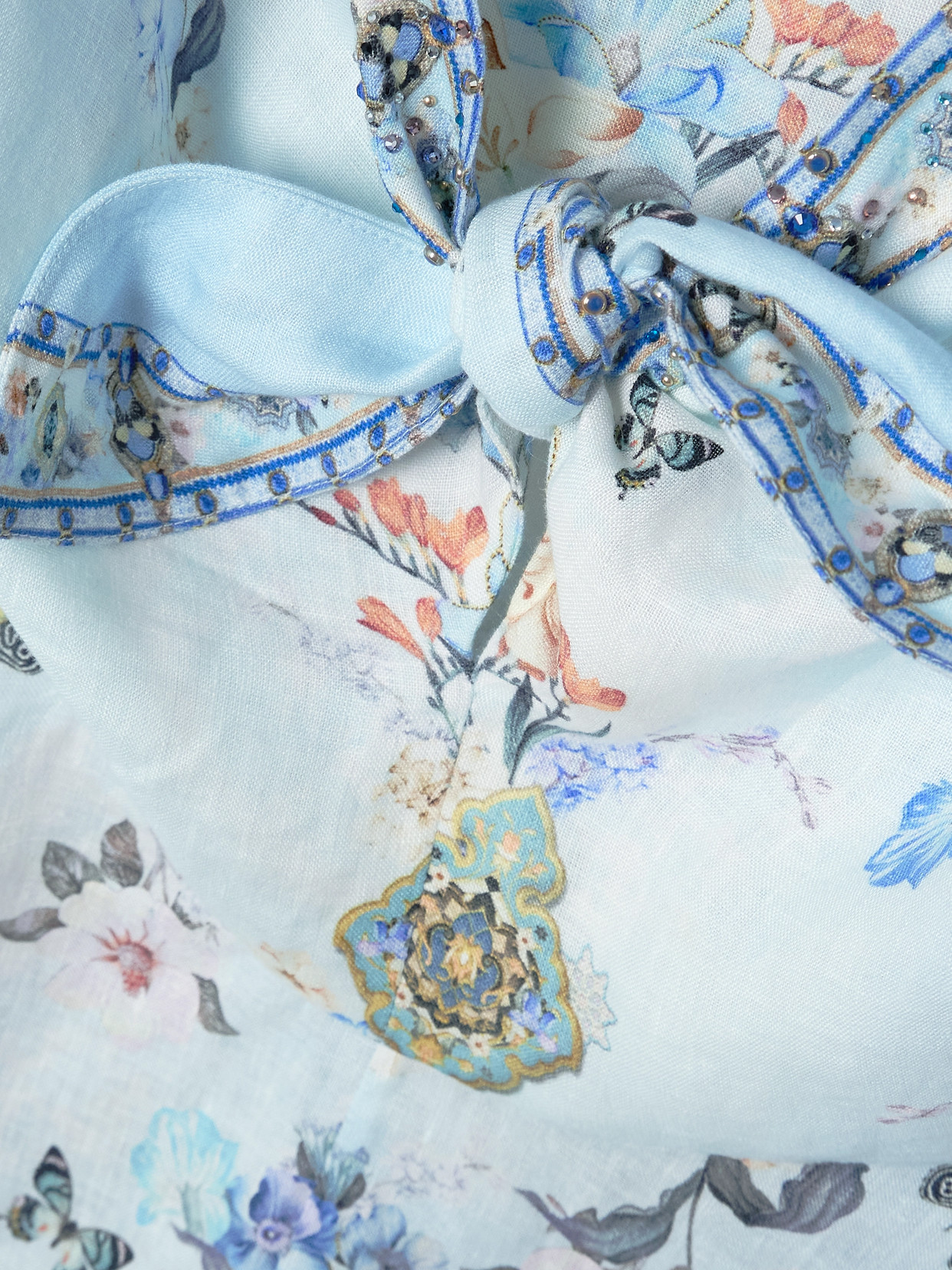 Camilla Long Dress With Tie Front Al Manial Palace Memoirs