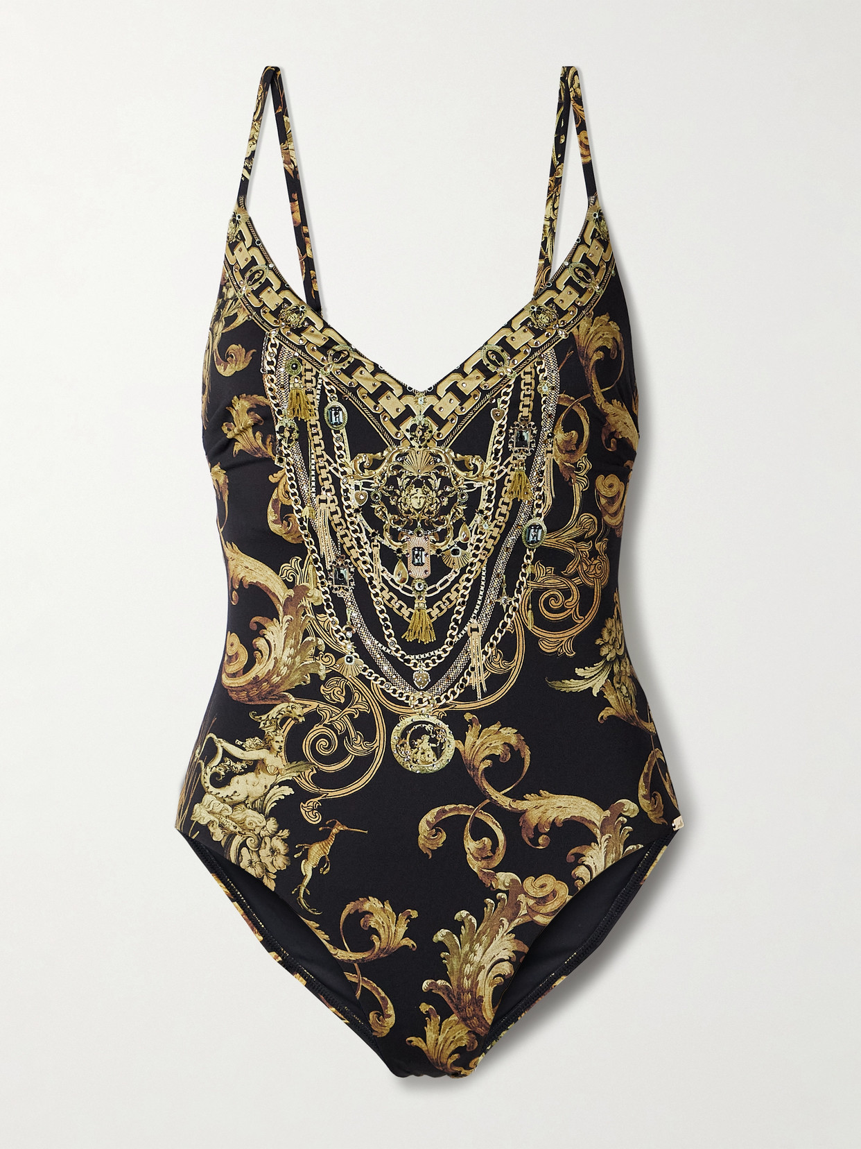 Camilla V Neck Underwire One Piece Era Of Empires In Black