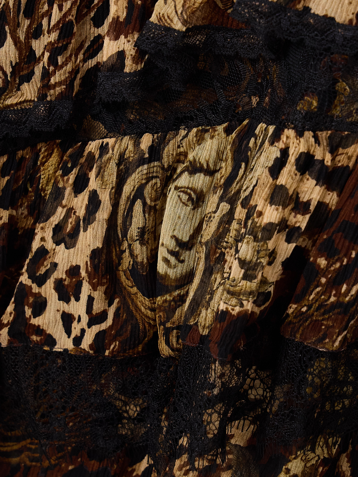 Camilla Asymmetric Spliced Lace Dress Era Of Empires