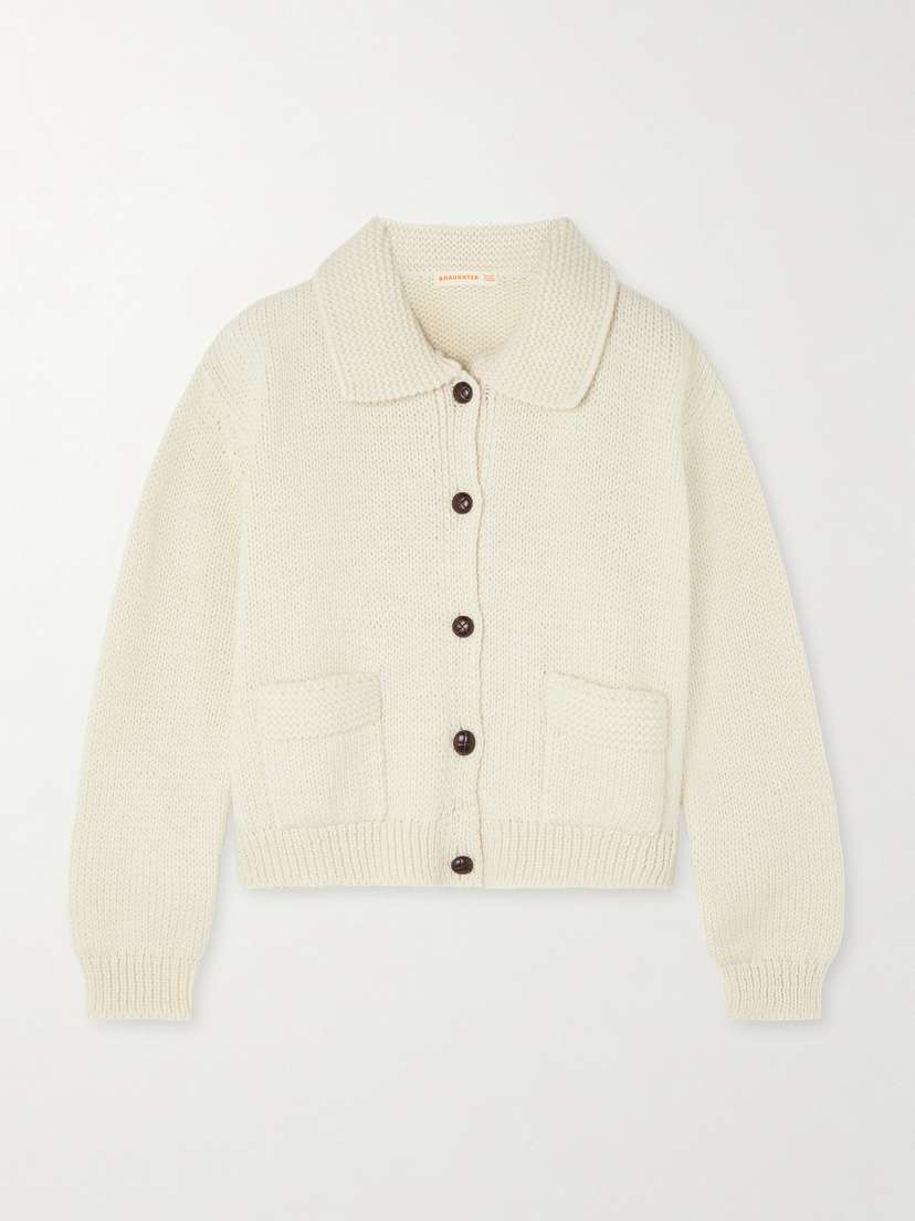 &Daughter Merino Wool Cardigan