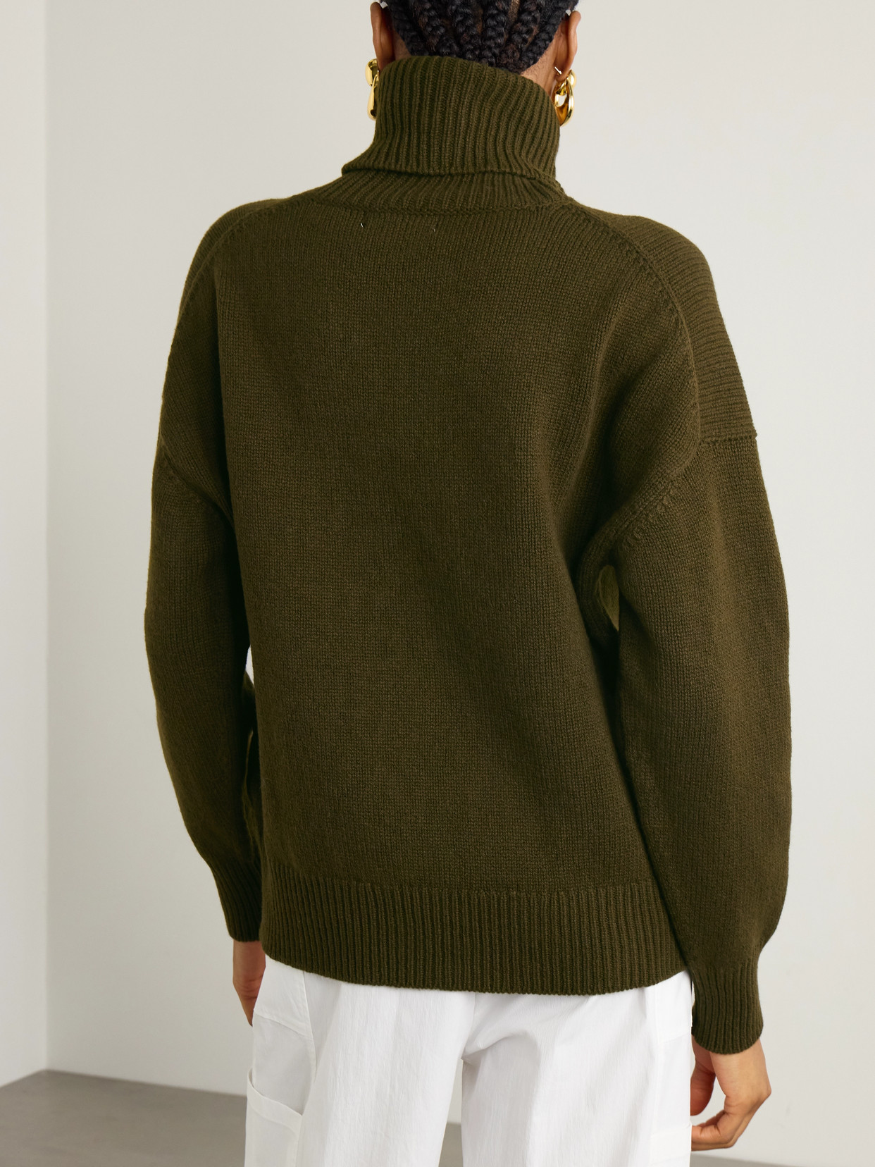 AND-DAUGHTER BALLA WOOL TURTLENECK SWEATER