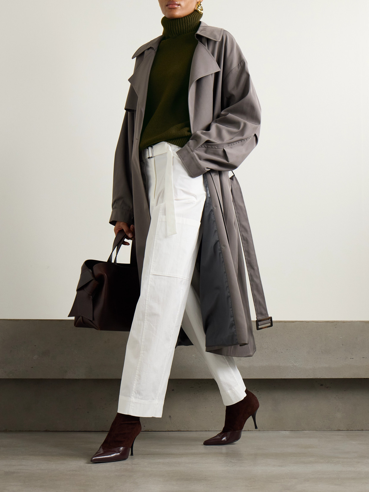 AND-DAUGHTER BALLA WOOL TURTLENECK SWEATER