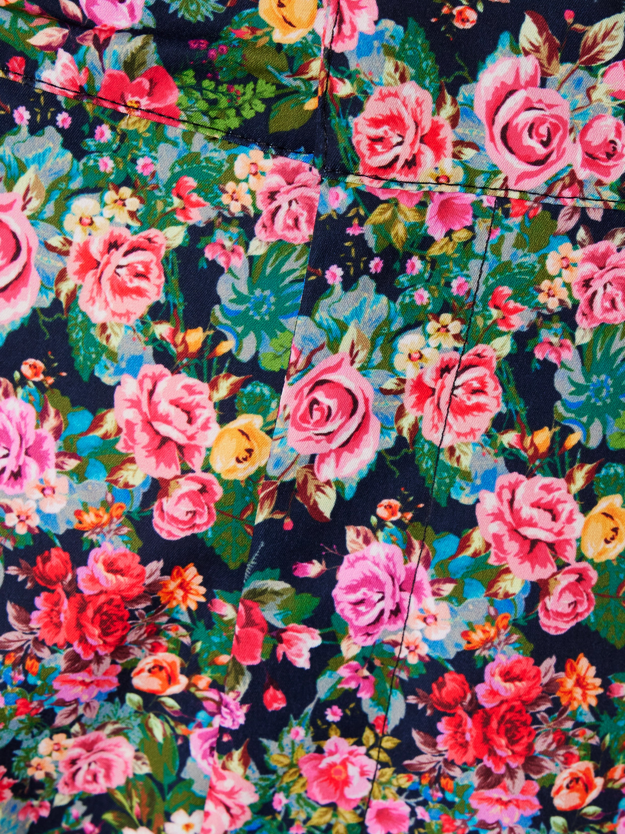 KIKA VARGAS OLYMPE PLEATED FLORAL-PRINT WOVEN WIDE-LEG PANTS