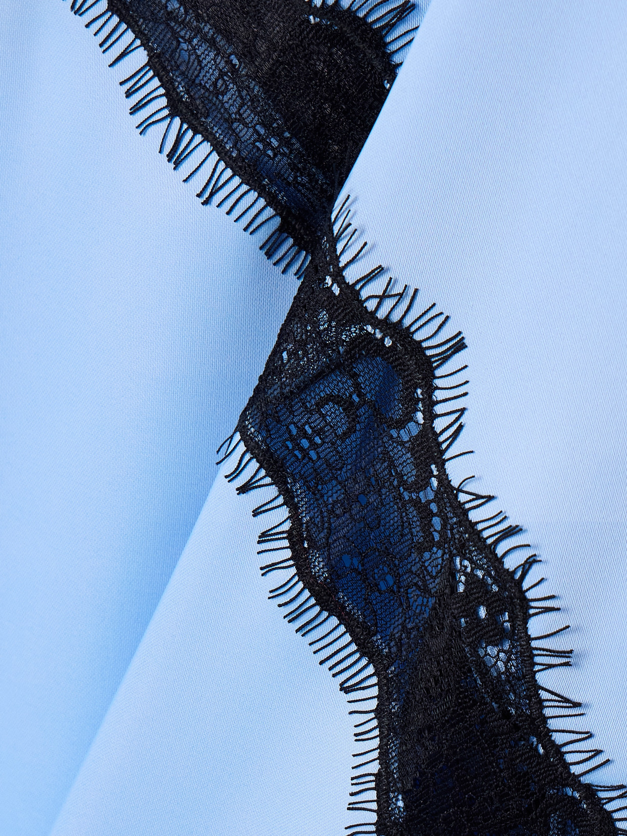 Kika Vargas Brigitte Lace-trimmed Satin Camisole In Blue