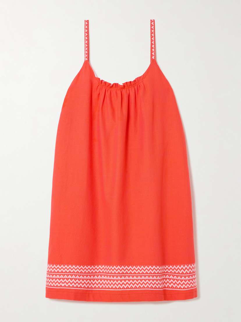 Lemlem Zina Cotton Mini Dress