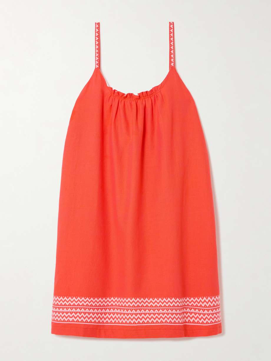 zina cotton mini dress
