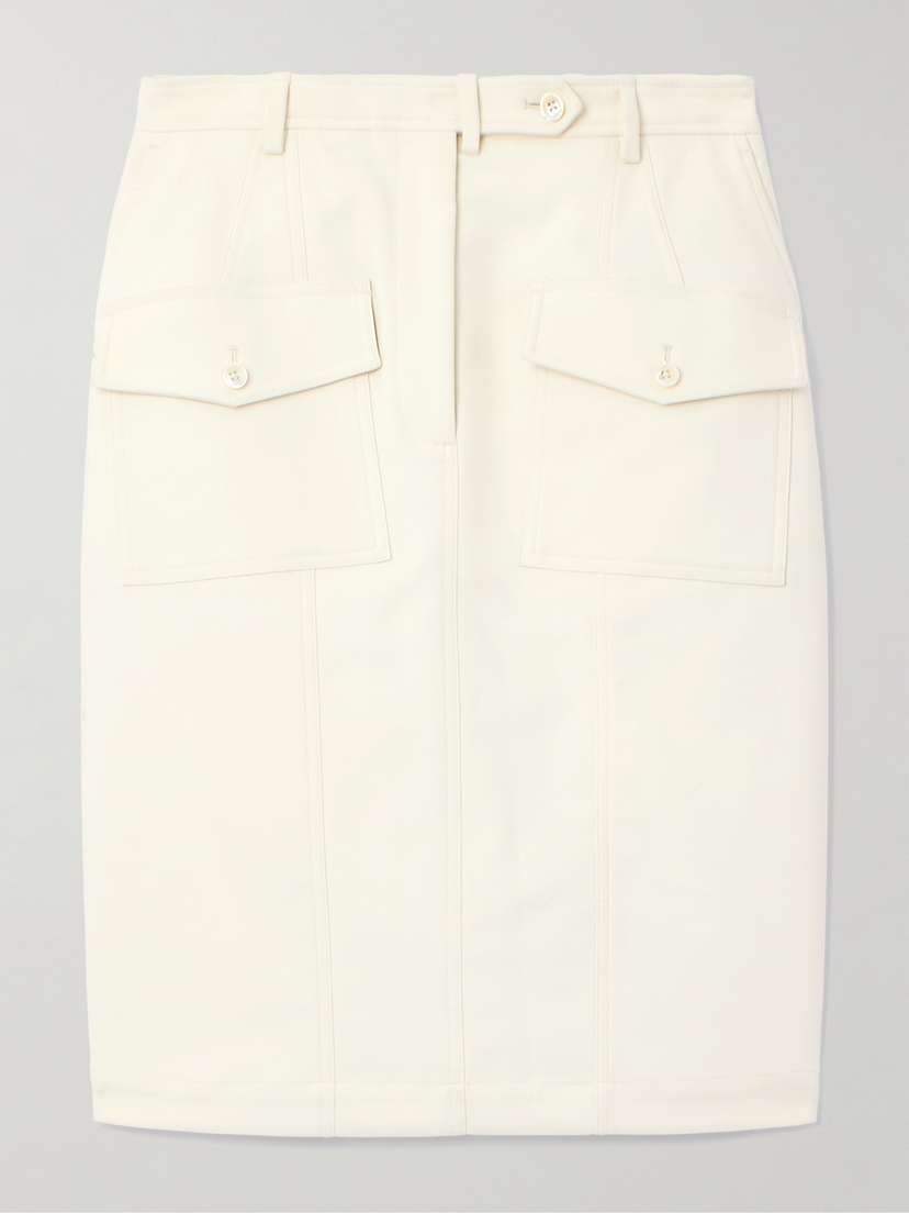 Tom Ford Cotton-blend Twill Skirt