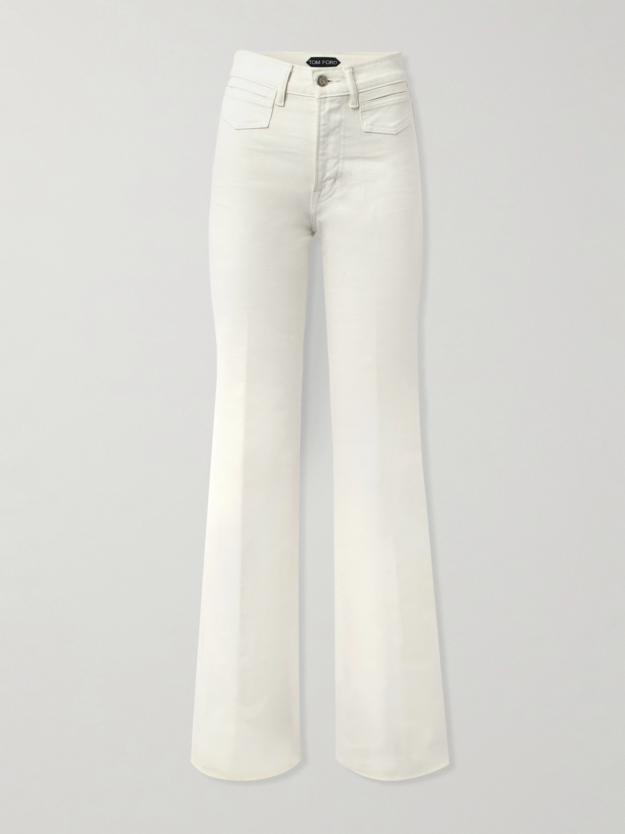 TOM FORD MID-RISE FLARED DENIM JEANS