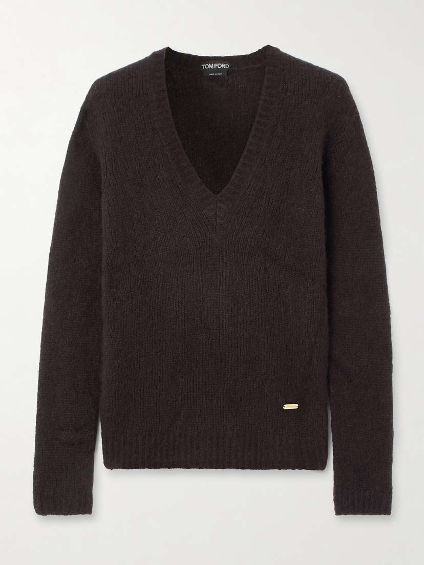 Tom Ford Cashmere And Silk-blend Sweater