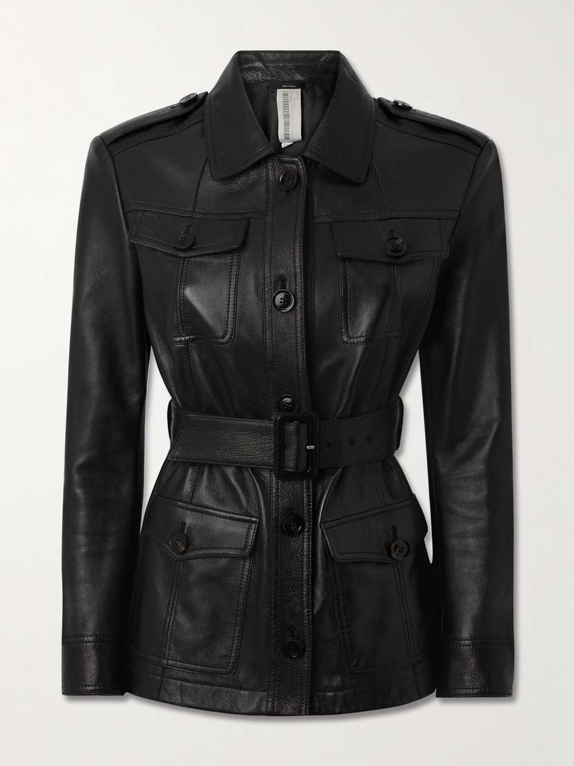 Tom Ford Belted Leather Jacket