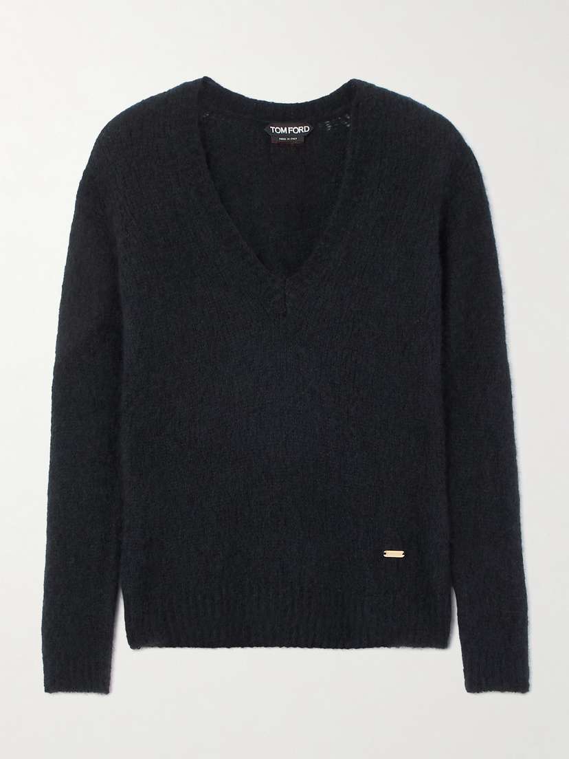 Tom Ford Cashmere And Silk-blend Sweater