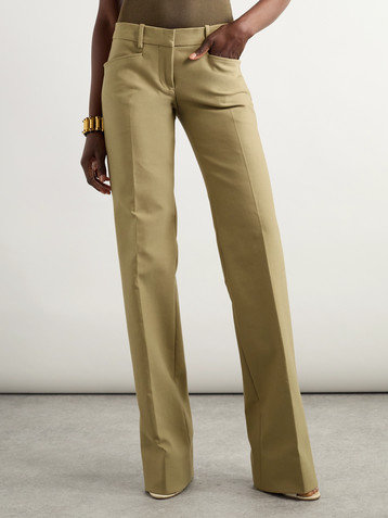 Tom Ford Straight-leg stretch-cotton trousers