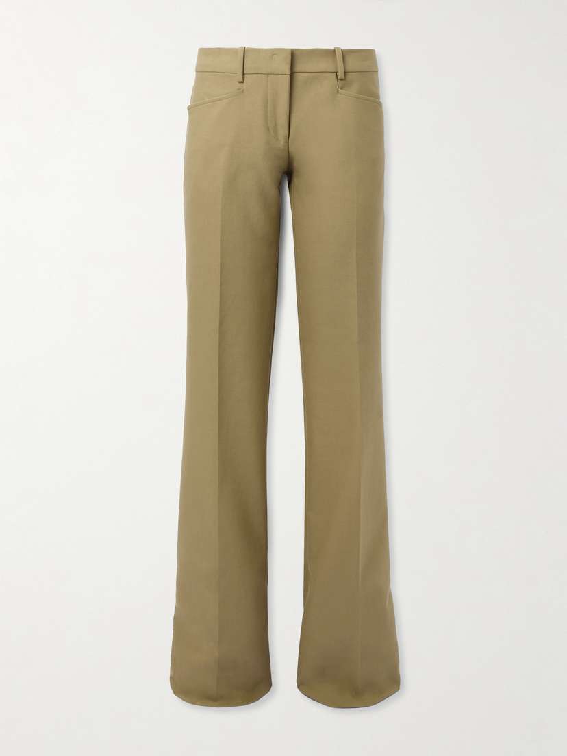 Tom Ford Straight-leg Stretch-cotton Trousers