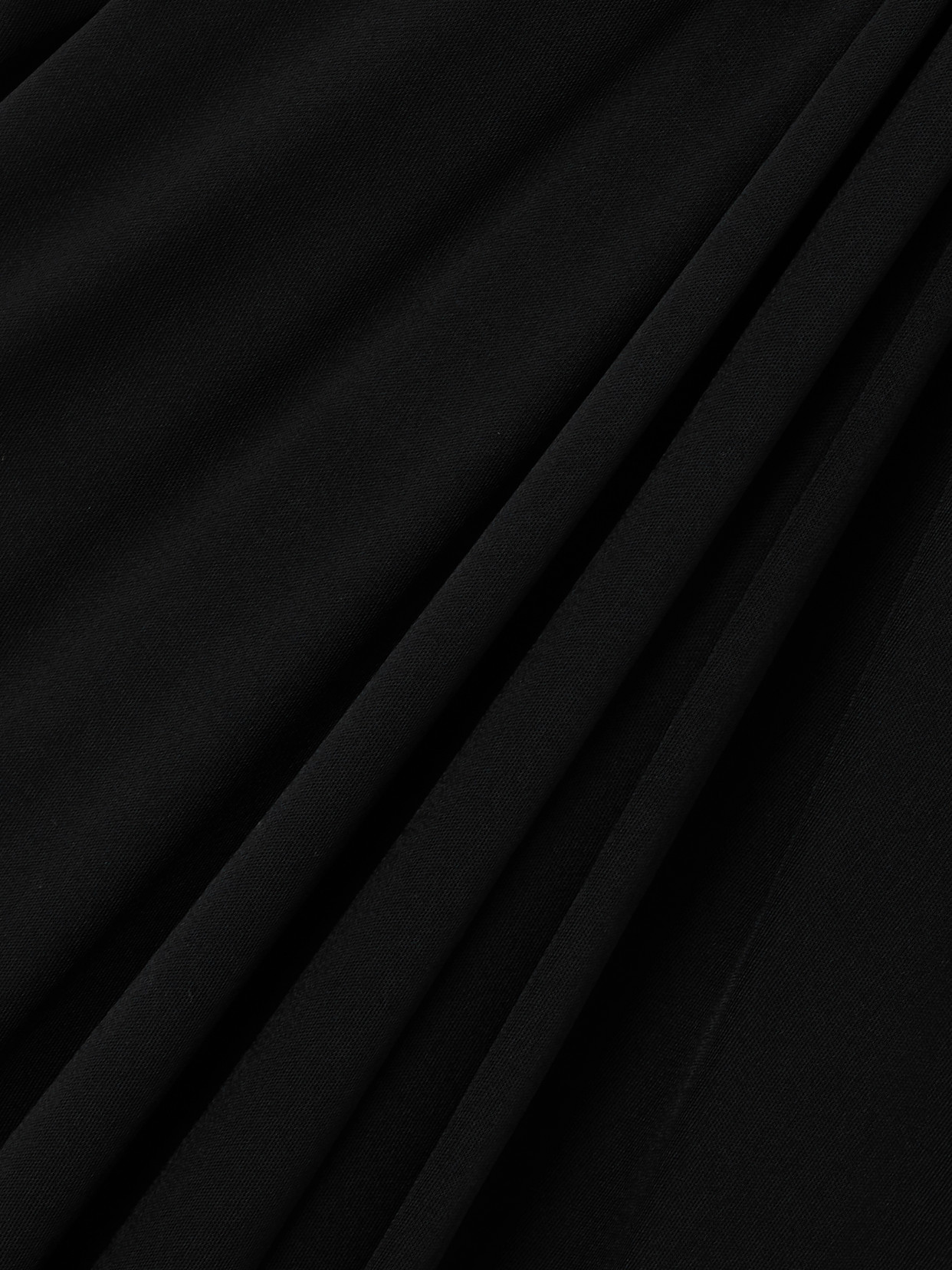 Tom Ford Cape-effect Silk-chiffon Gown In Black