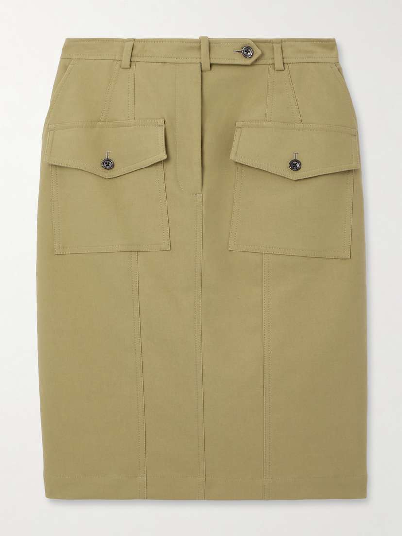 Tom Ford Cotton-blend Twill Skirt