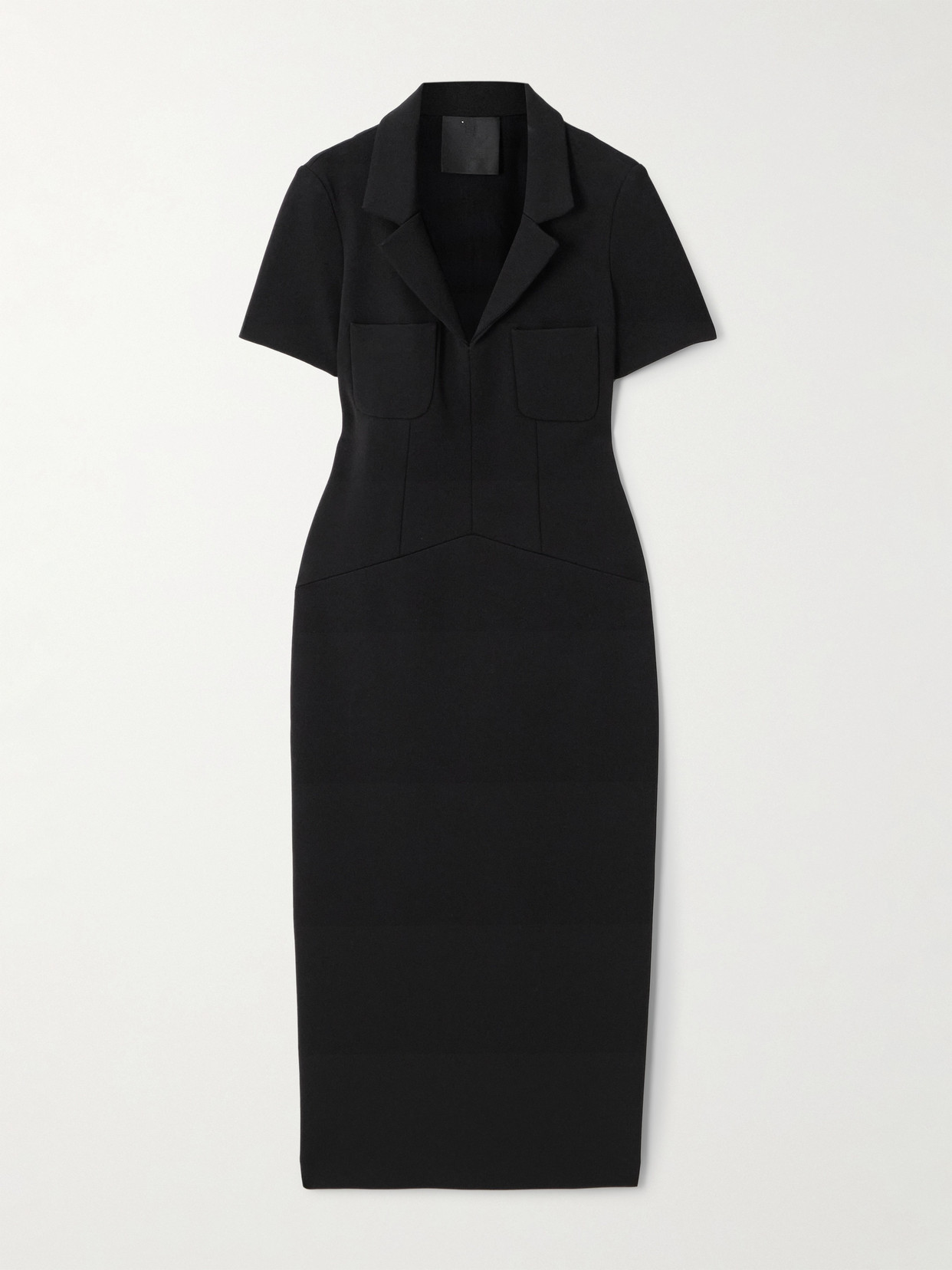 knee length dresses for ladies Givenchy Womens 4G Embellished Silk Midi Dress – Bluefly main image 1