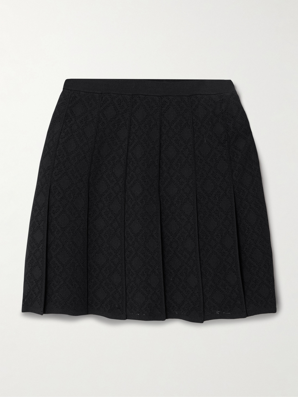 Givenchy Women Pleated Mini Skirt In Black