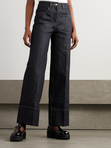 Givenchy High-rise straight-leg jeans